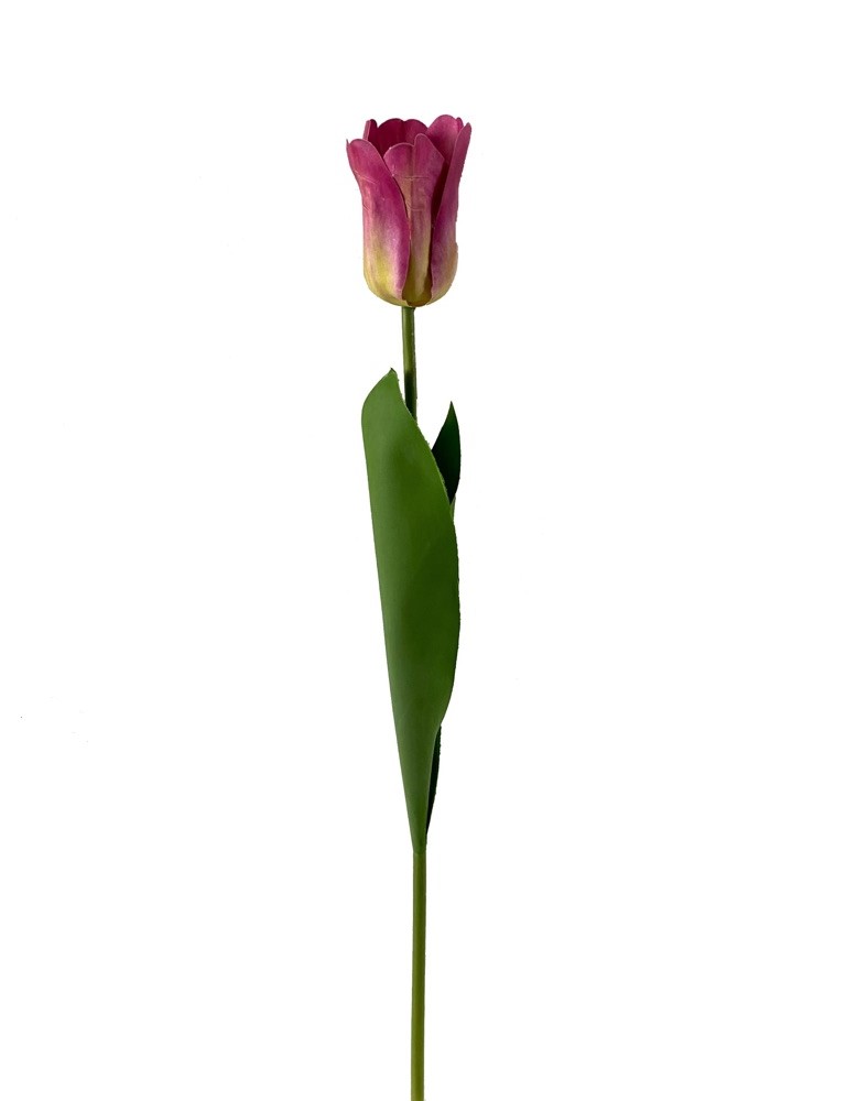 Kunst-Stielblume Tulpe lila ca. 60 cm langstielig